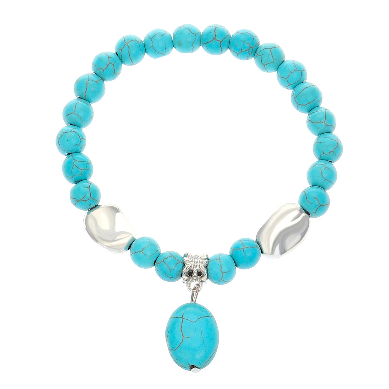 Wholesale Fashion jewelry all-match turquoise handmade bracelet
